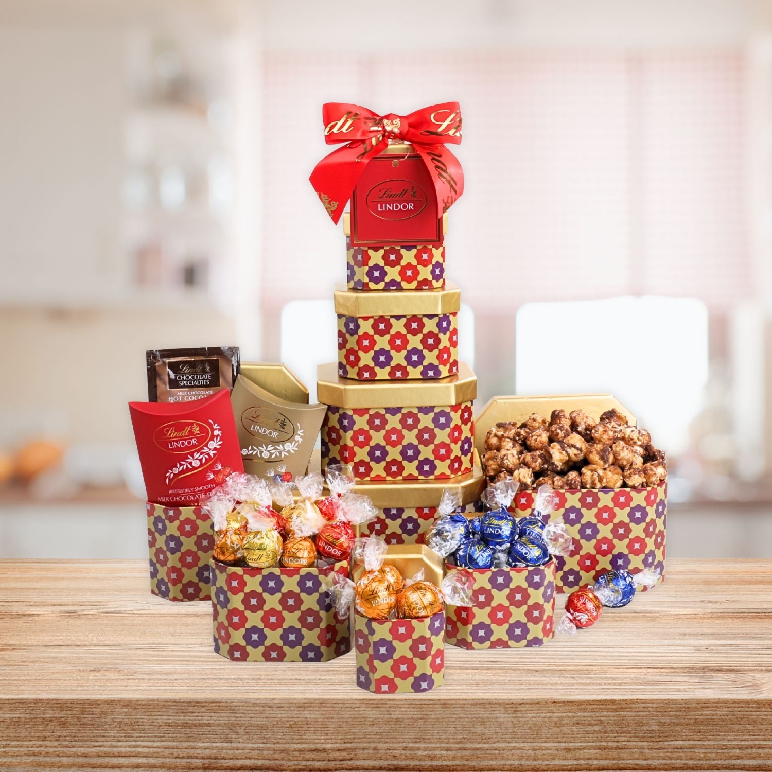 Decadent Lindt Gift Tower