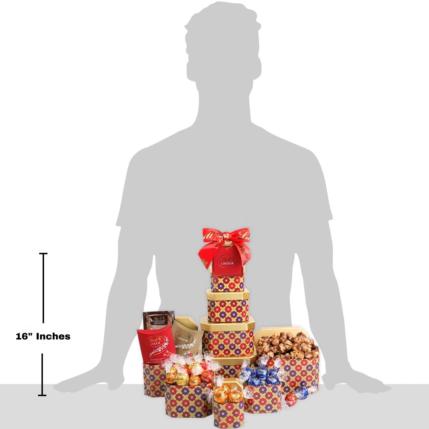 Decadent Lindt Gift Tower