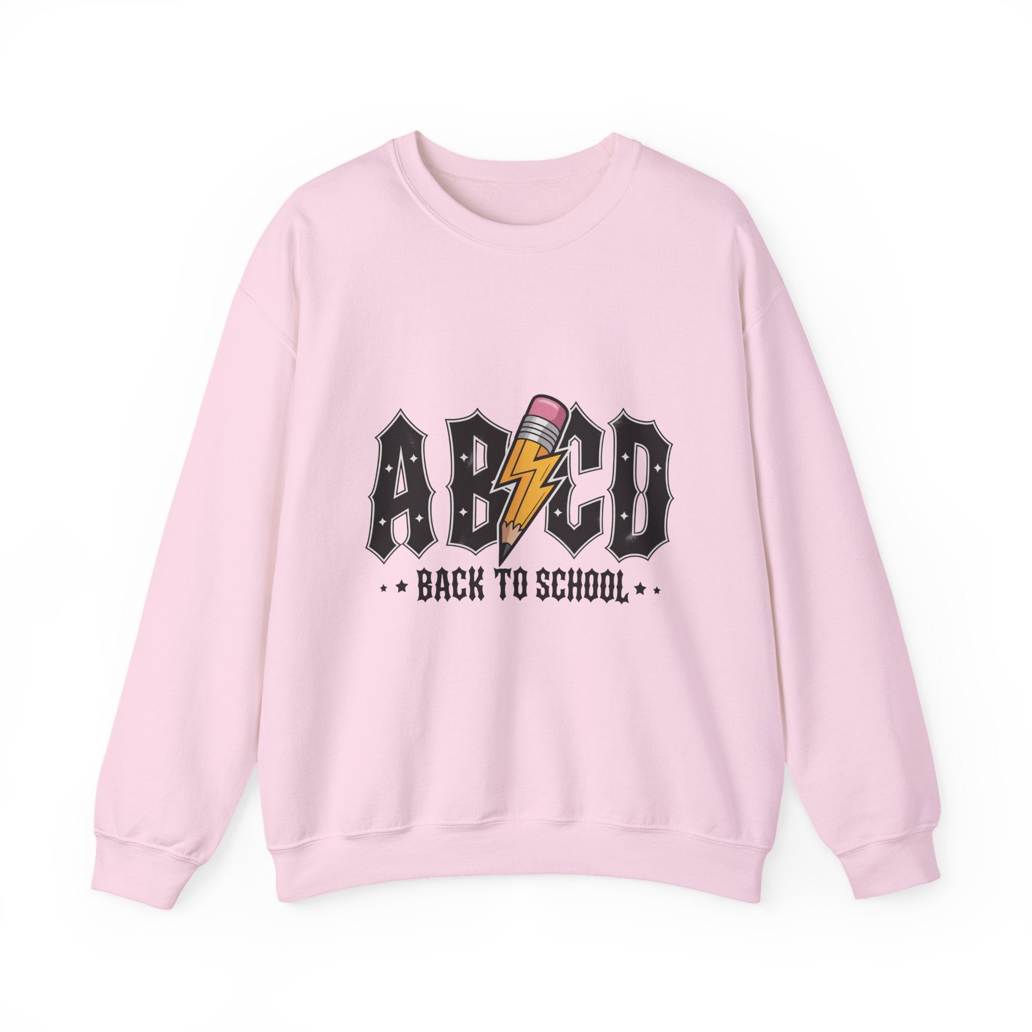 Back to School Crewneck Sweatshirt, Unisex Sweatshirt, Lightweight Sweater, School Apparel, Teacher Gift, Trendy Fashion