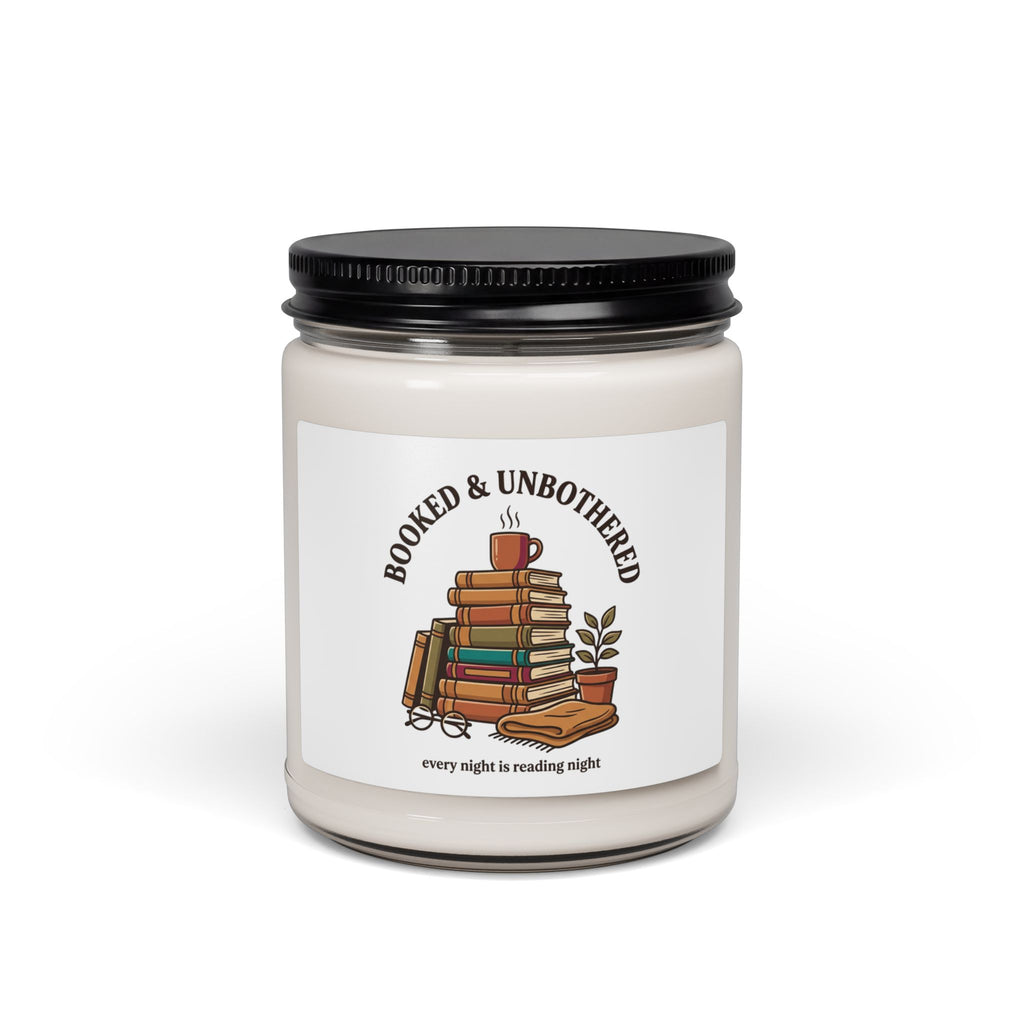 Bookish Cozy Candle | Soy Candle, Book Lover, Library Aesthetic, Dark Academia