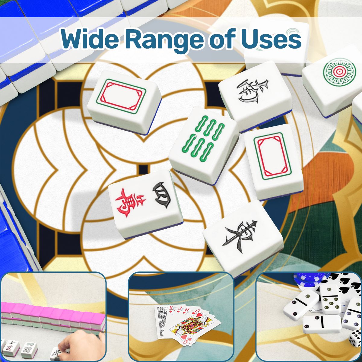 Art Deco Mahjong Mat Speakeasy Collection