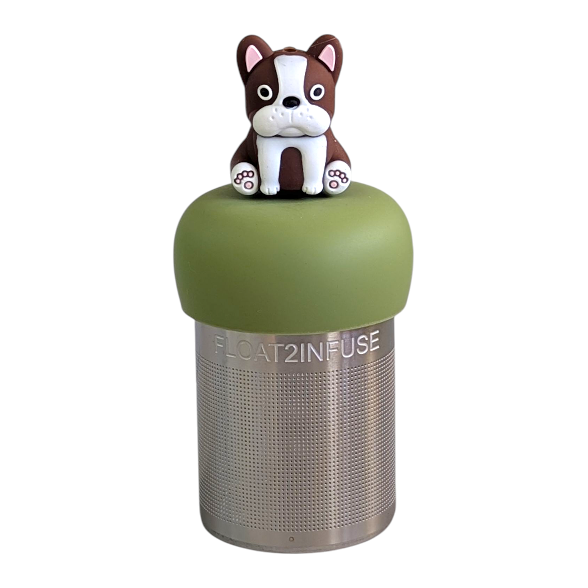 Floating Brown Terrier Dog Tea Infuser - Cute Animal Tea Infuser for Loose Leaf Tea