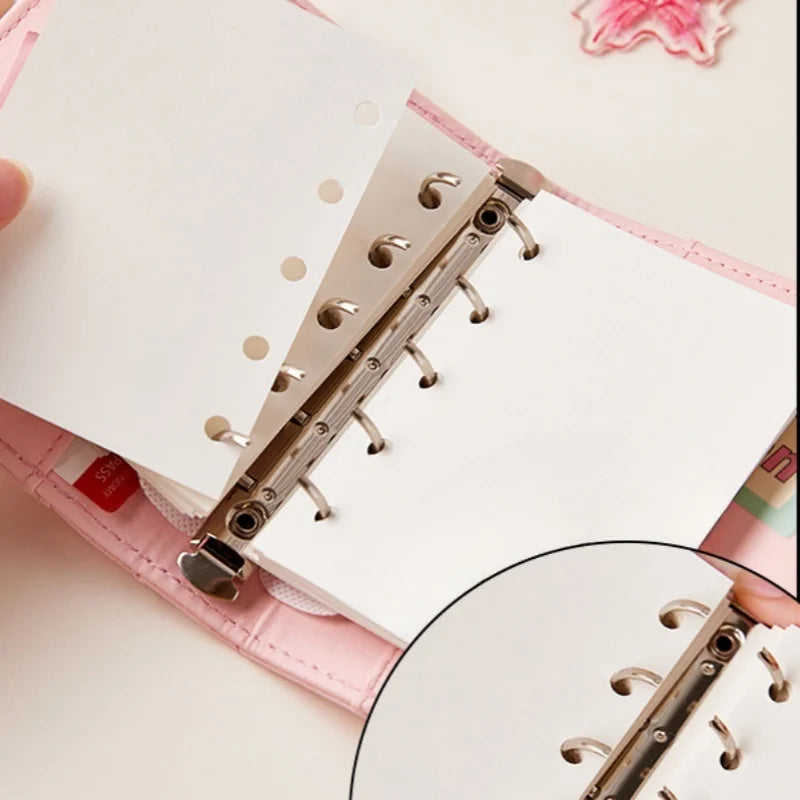 Peekaboo Heart Mini Ring Binder Album
