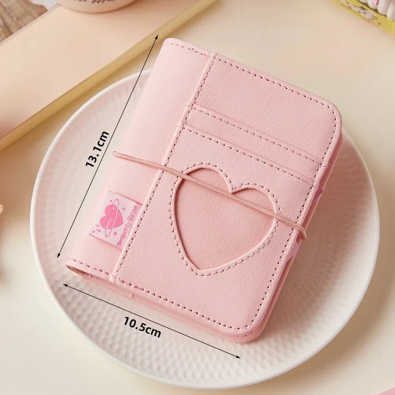 Peekaboo Heart Mini Ring Binder Album