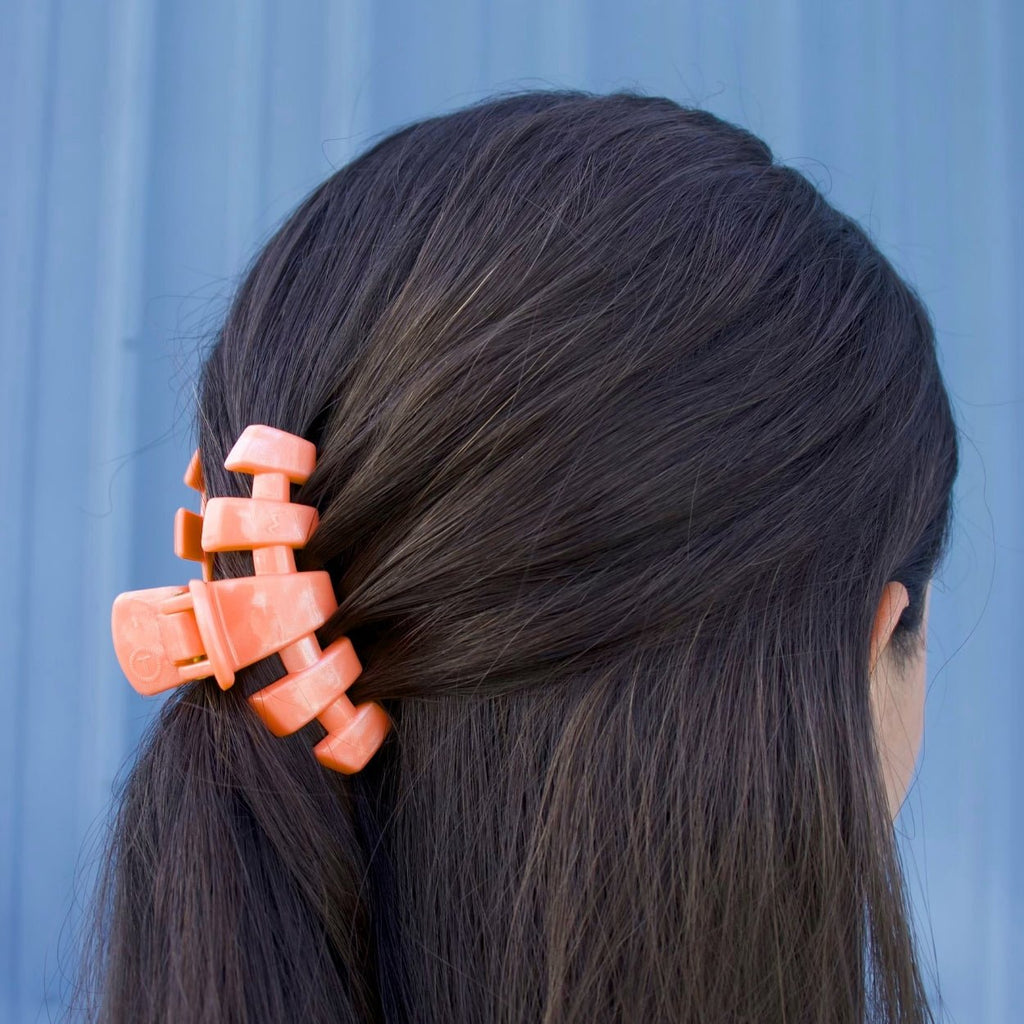 Classic Dreamsicle Small Claw Clip