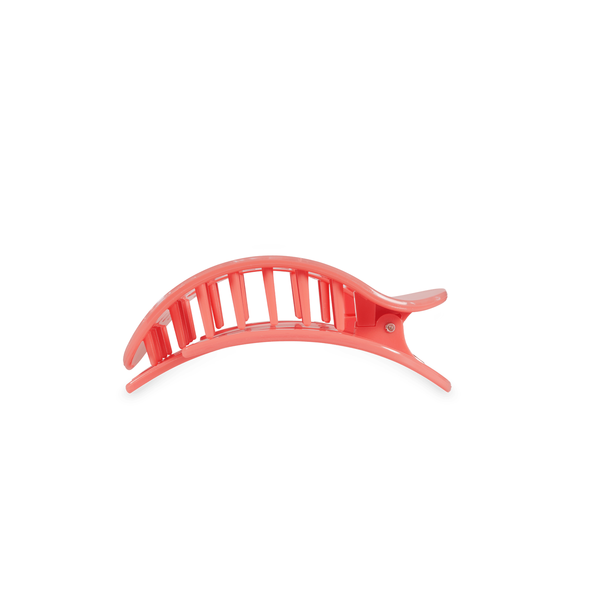 Dreamsicle Small Flat Round Hair Clip