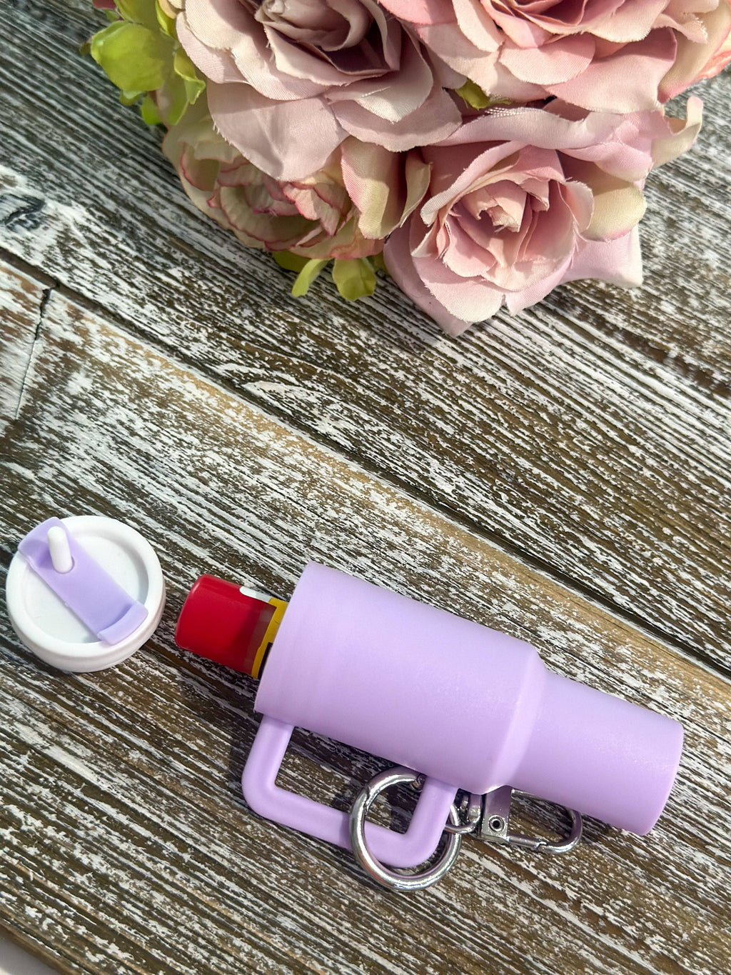 Mini Stanley Keychain in Lavender
