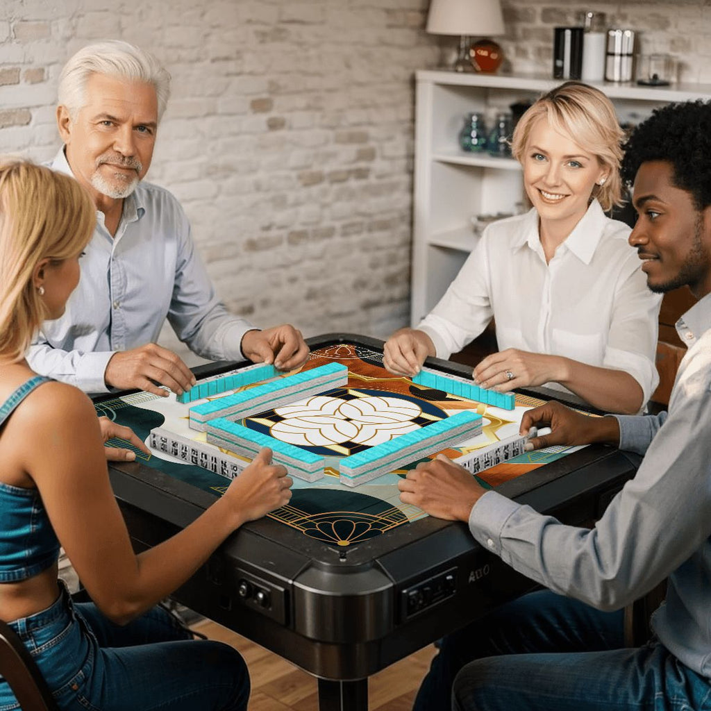 Art Deco Mahjong Mat Speakeasy Collection