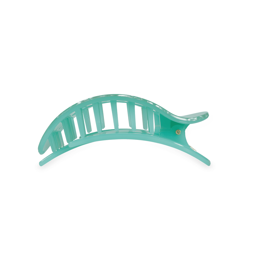 Spring Splash Medium Flat Round Hair Clip