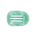 Spring Splash Medium Flat Round Hair Clip