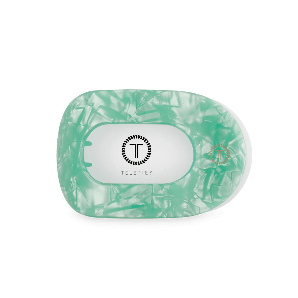 Spring Splash Medium Flat Round Hair Clip